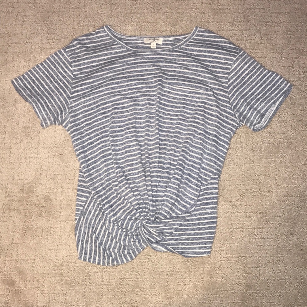 Blue/White striped shirt